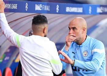 رياض محرز يتحدث عن خلافاته مع جوارديولا ويصرح كان بارع ا في استخدامنا