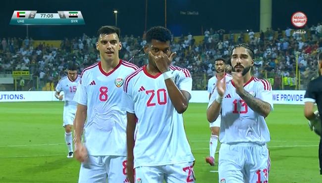 اهداف مباراة الامارات وسوريا 3 1 مباراة ودية