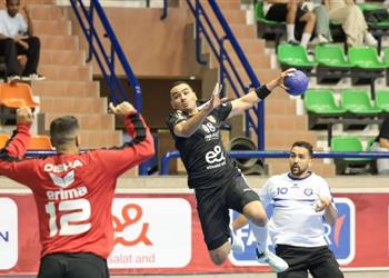 الأهلي يسحق سموحة في الدوري المصري لكرة اليد