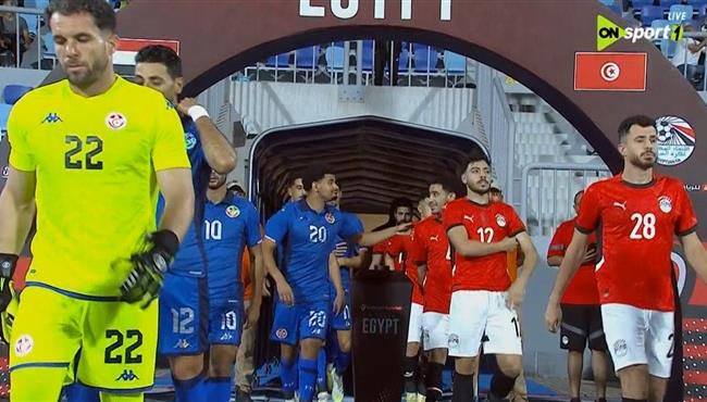 ملخص مباراة مصر وتونس (1-0) مباراة ودية