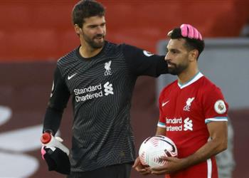 أليسون يتحدث عن علاقته بـ محمد صلاح أبذل قصاري جهدي لمساعدته