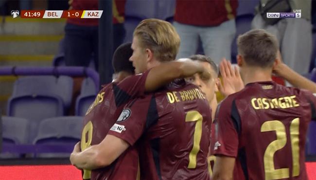 اهداف مباراة بلجيكا وكازاخستان (6-0) تصفيات كأس العالم