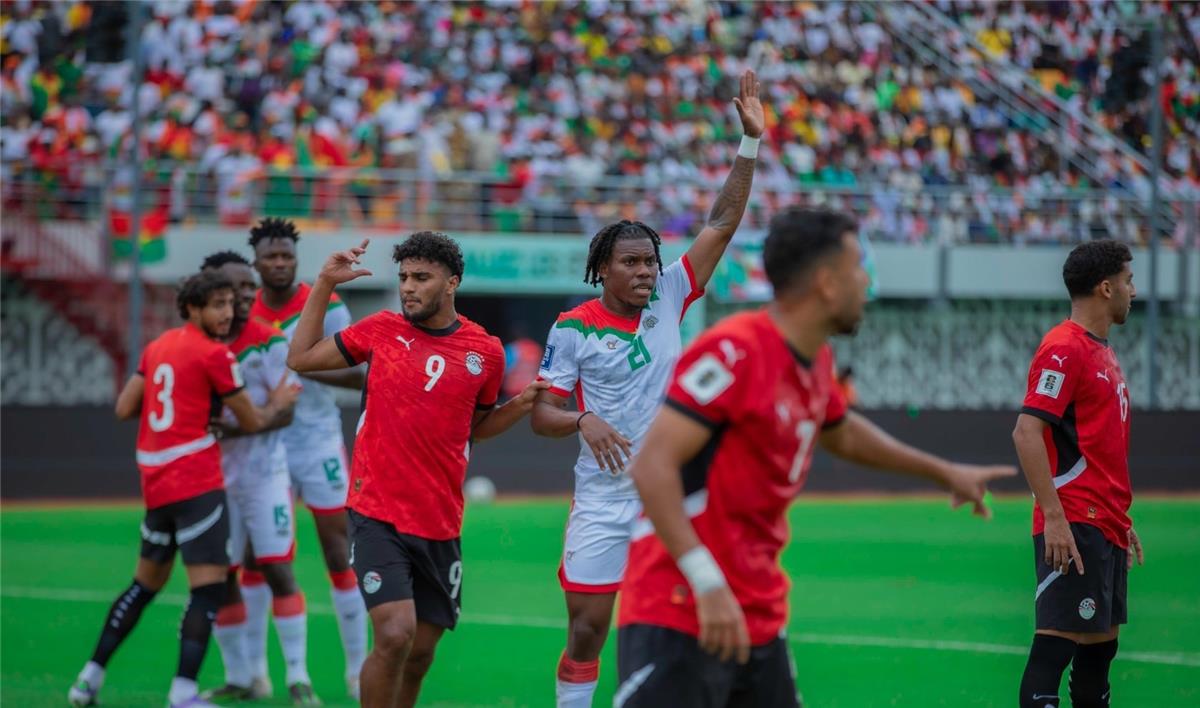 ترتيب مجموعة مصر في تصفيات كأس العالم بعد التعادل مع بوركينا فاسو