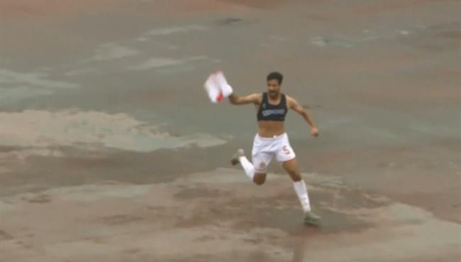 هدف محمد علي بن رمضان القاتل في مرمي غينيا الاستوائية بتصفيات كاس العالم