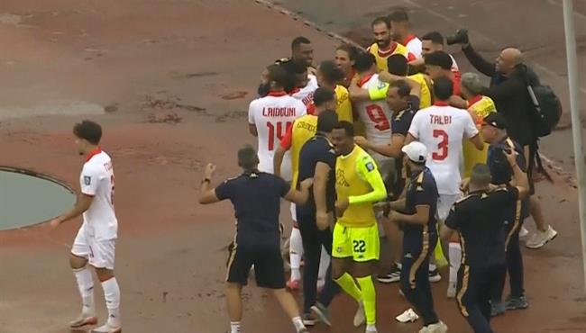 هدف فوز تونس القاتل علي غينيا الاستوائية 1 0 تصفيات كاس العالم