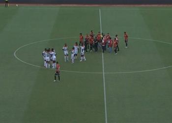 فيديو لاعب منتخب مصر يغادر مباراة بوركينا فاسو مصاب ا