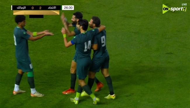 هدف الاتحاد السكندري الثاني في مرمي الزمالك بكأس عاصمة مصر