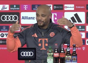 قائد حقيقي وسيتطور معنا كومباني يمدح لاعبه ويغلق الباب أمام ريال مدريد