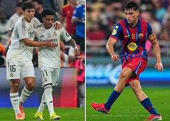 موقف ثنائي ريال مدريد من المشاركة أمام برشلونة في نهائي السوبر الإسباني