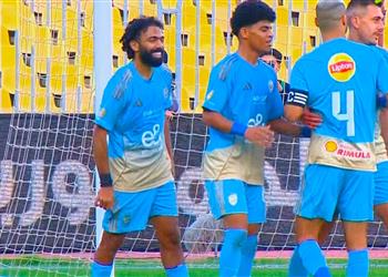 فيديو حسين الشحات يسجل هدف الأهلي الثاني أمام فاركو