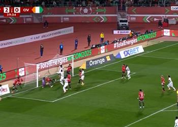 فيديو بالخطأ في مرماه أحمد فتوح يسجل هدف كوت ديفوار الأول أمام مصر