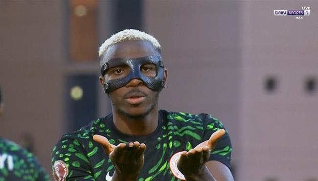 هدف فيكتور اوسيمين في مرمي الجزائر بكأس امم افريقيا