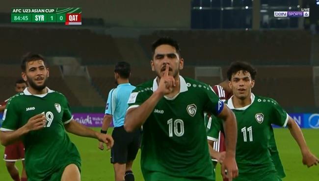هدف فوز سوريا علي قطر 1 0 كأس أسيا تحت 23 عام