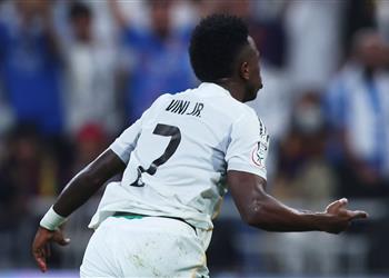 فيديو فينيسيوس يسجل هدف تعادل ريال مدريد أمام برشلونة