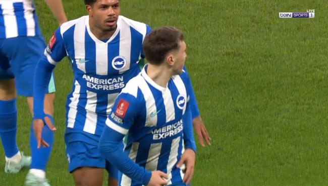 اهداف مباراة مانشستر يونايتد وبرايتون 1 2 كأس الاتحاد الانجليزي