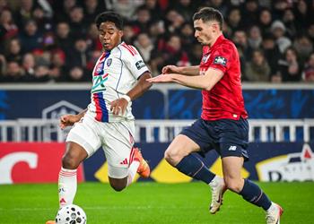 فيديو إندريك يسجل هدفه الأول ويقود ليون لتخطي ليل في كأس فرنسا