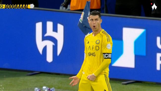 هدف كريستيانو رونالدو في مرمي الهلال بالدوري السعودي