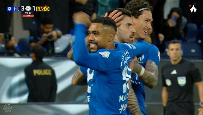 اهداف مباراة الهلال والنصر 3 1 الدوري السعودي