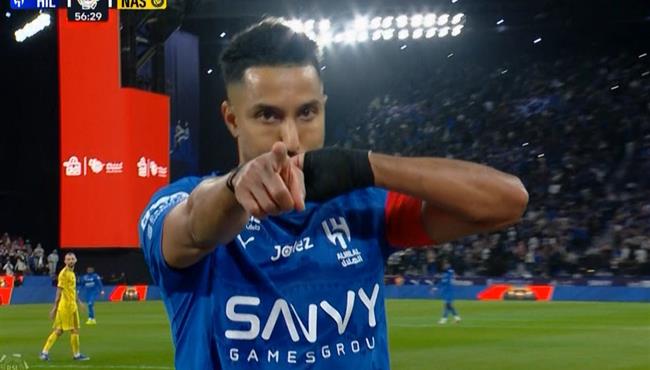 هدف سالم الدوسري في مرمي النصر بالدوري السعودي