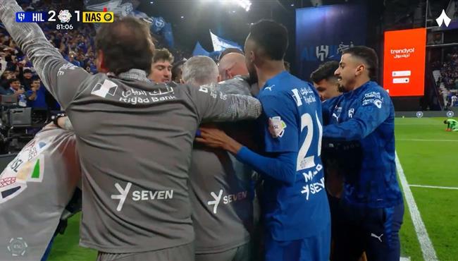 هدف الهلال الثاني في مرمي النصر بالدوري السعودي