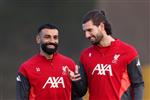 سوبوسلاي يوجه رسالة إلى محمد صلاح خلال مباراة ليفربول في كأس الاتحاد الإنجليزي