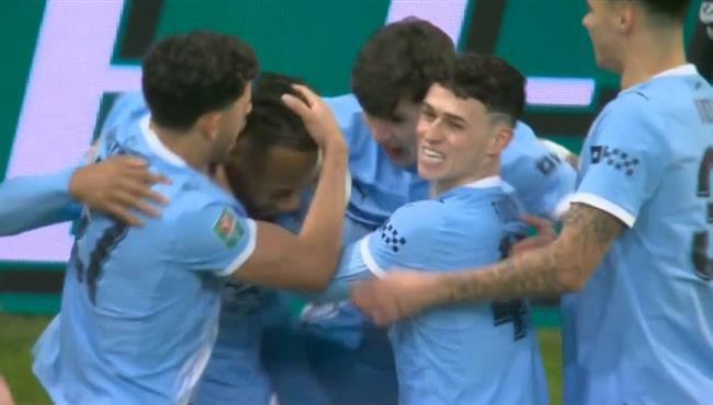 اهداف مباراة مانشستر سيتي ونيوكاسل في كأس الرابطة الانجليزية