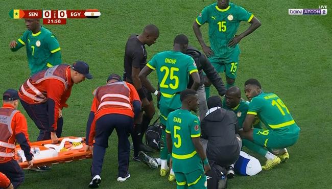 اصابة كوليبالي وخروجه في مباراة مصر والسنغال في نصف نهائي كأس امم افريقيا