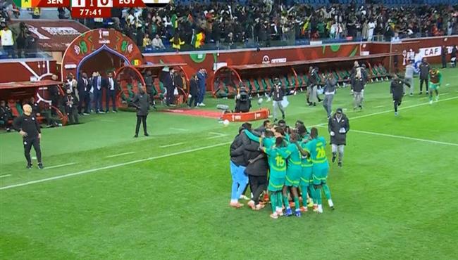 هدف فوز السنغال علي مصر 1 0 نصف نهائي كاس امم افريقيا