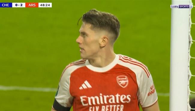 هدف ارسنال الثاني في مرمي تشيلسي بنصف نهائي كاس الرابطة الانجليزية