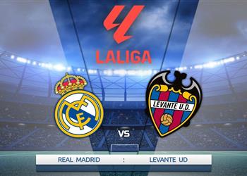 لأول مرة حكم مباراة ريال مدريد وليفانتي في الدوري الإسباني