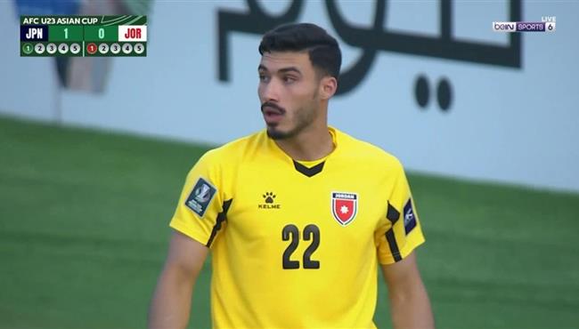 ركلة جزاء كوميدية في مباراة الاردن واليابان بكأس اسيا تحت 23 عام