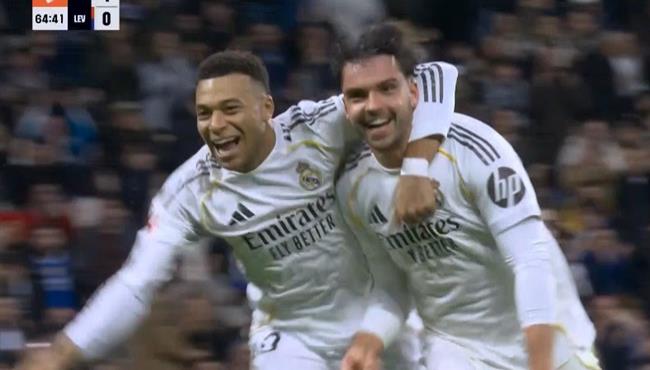 هدف مبابي في مرمي ليفانتي بالدوري الاسباني