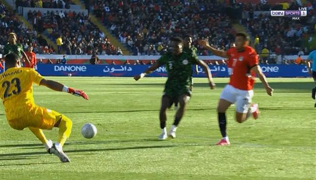 فرصة خطيرة لمصر علي مرمي نيجيريا بكأس أمم أفريقيا