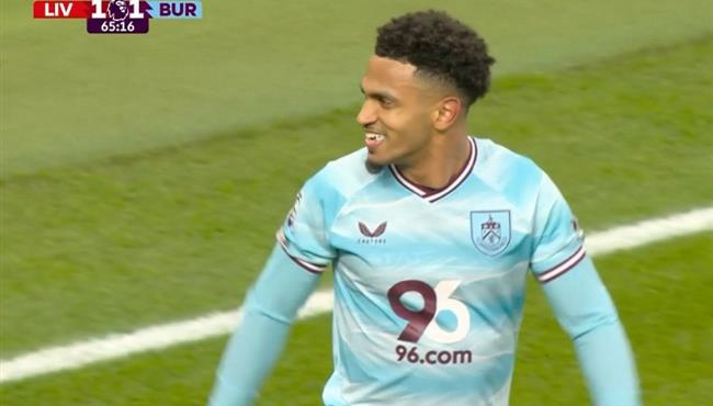 هدف تعادل بيرنلي مع ليفربول 1 1 الدوري الانجليزي