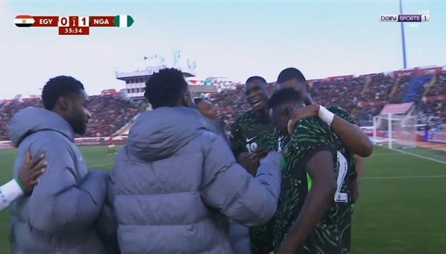 هدف نيجيريا الملغي امام مصر بكأس أمم أفريقيا