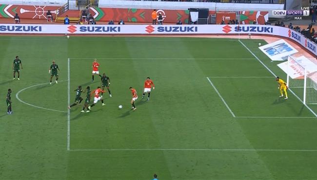 مصطفي محمد يفسد فرصة خطيرة لمصر امام نيجيريا