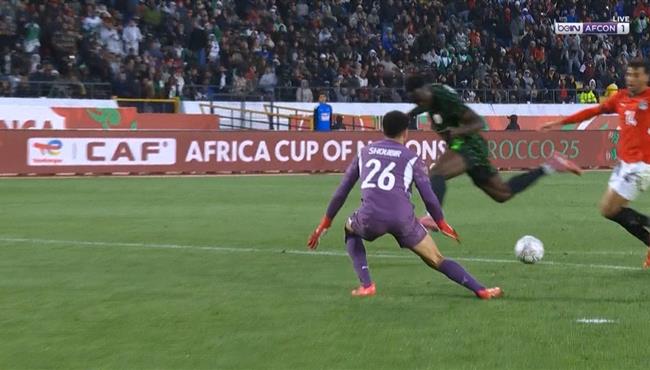هل حرم الحكم نيجيريا من ركلة جزاء امام مصر بكأس أمم أفريقيا