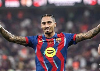 برشلونة يعلن سبب استبعاد رافينها من مباراة ريال سوسيداد بالدوري الإسباني