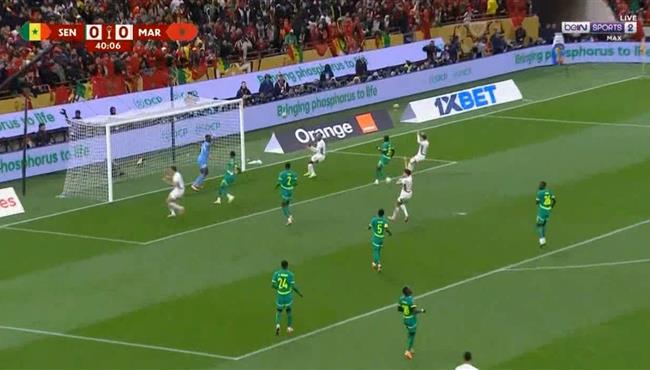 نايف اكرد يهدرهدف محقق لـ المغرب امام السنغال في نهائي كاس امم افريقيا