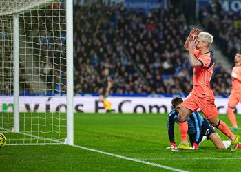 فيديو في ليلة الـ فار برشلونة يتعثر أمام ريال سوسيداد في الدوري الإسباني