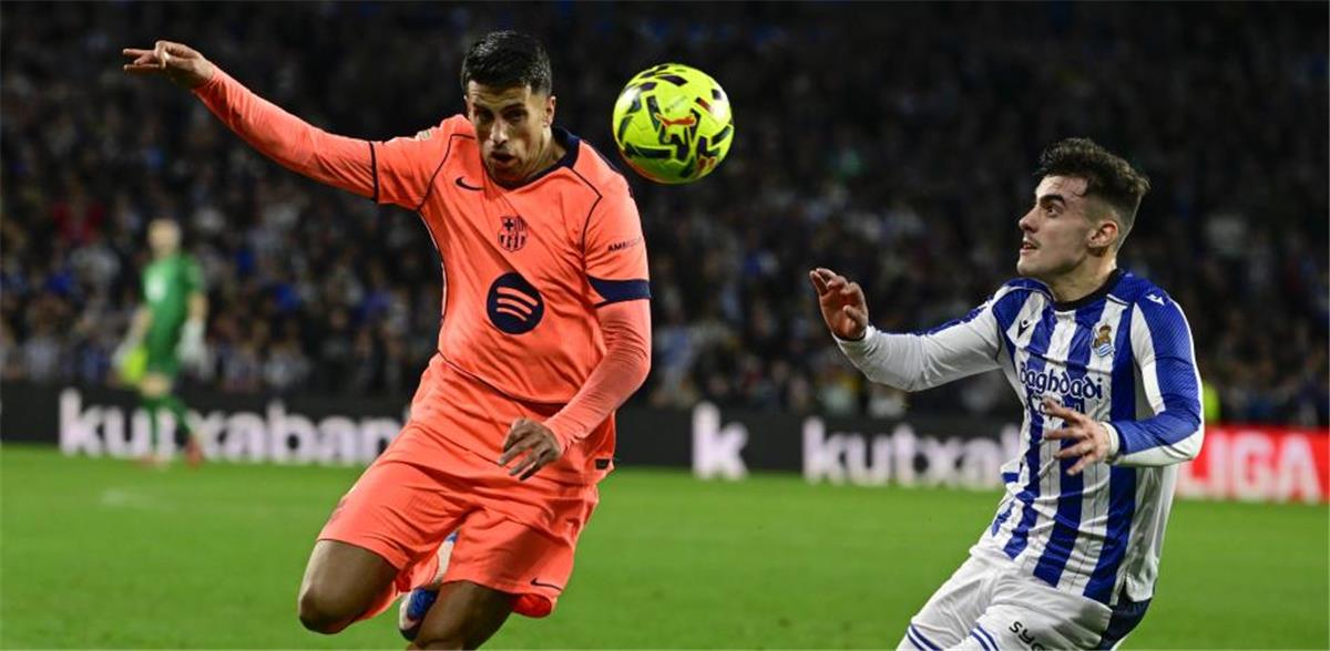 كانسيلو يكشف ماذا قال له فليك في مشاركته الأولى مع برشلونة أمام ريال سوسيداد 