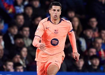 سبب غياب كانسيلو عن مباراة برشلونة وسلافيا براج وموعد مشاركته في دوري الأبطال