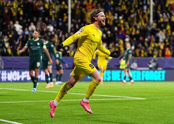 فيديو في دقيقتين كاسبر يسجل هدفين لـ بودو جليمت أمام مانشستر سيتي