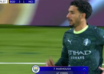 تقييم عمر مرموش في مباراة مانشستر سيتي وبودو جليمت بـ دوري أبطال أوروبا