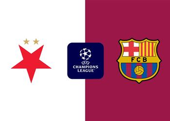 موعد والقناة الناقلة لمباراة برشلونة وسلافيا براج اليوم في دوري أبطال أوروبا والمعلق