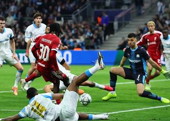 فيديو رولي يسجل هدف ليفربول الثاني أمام مارسيليا في دوري أبطال أوروبا