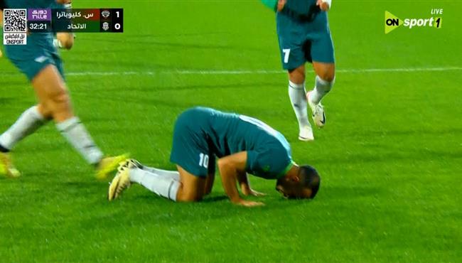 هدف مجدي أفشة في مرمي سيراميكا كليوباترا بالدوري المصري