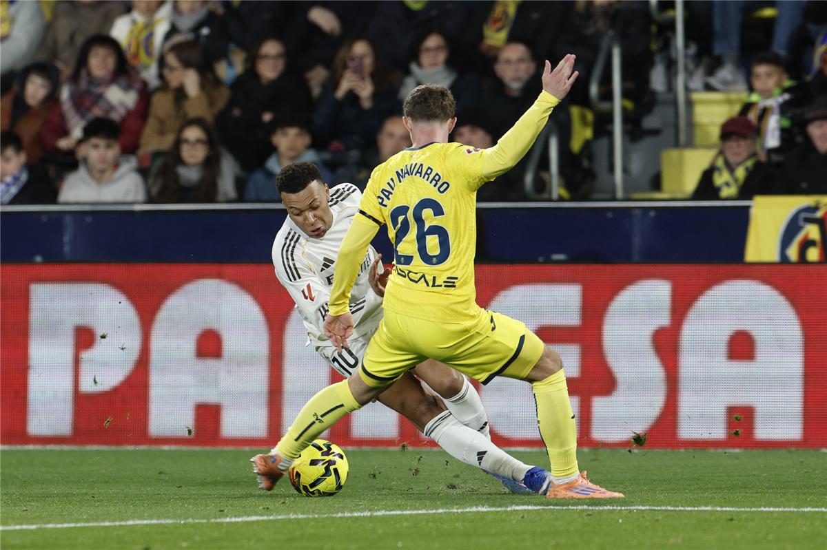 فيديو | مبابي يسجل هدف ريال مدريد الأول أمام فياريال