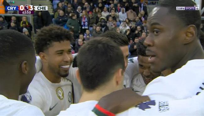 اهداف مباراة تشيلسي وكريستال بالاس في الدوري الانجليزي