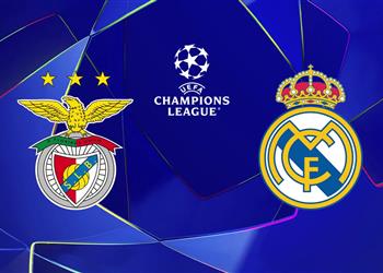 موعد والقناة الناقلة لمباراة ريال مدريد وبنفيكا اليوم في دوري أبطال أوروبا والمعلق